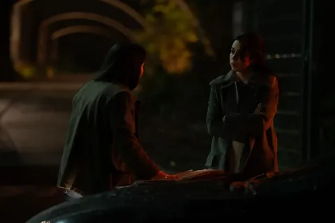 Кадр из фильма Пингвин