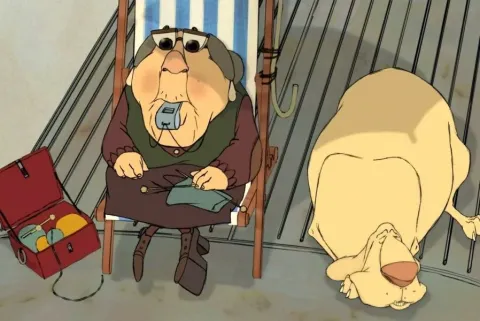 Кадр из фильма Трио из Бельвилля