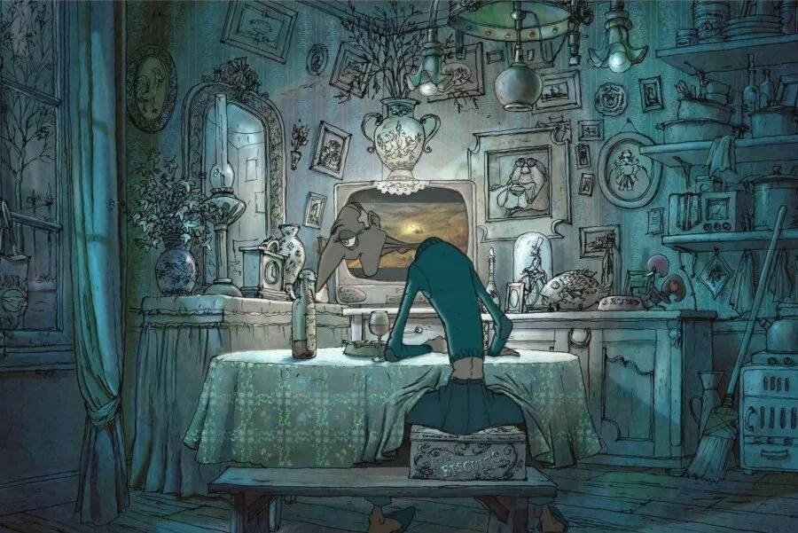 Кадр из фильма Трио из Бельвилля