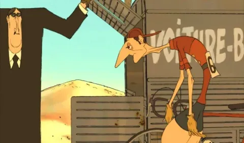 Кадр из фильма Трио из Бельвилля