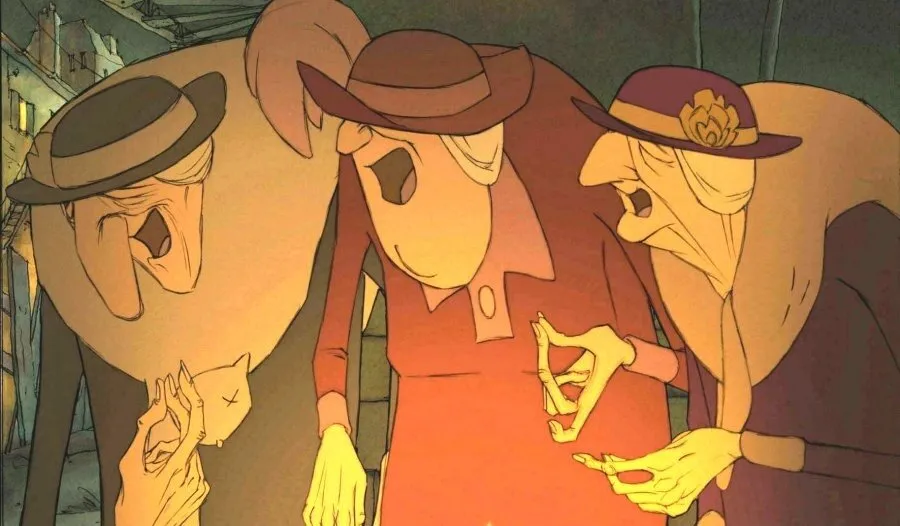 Кадр из фильма Трио из Бельвилля