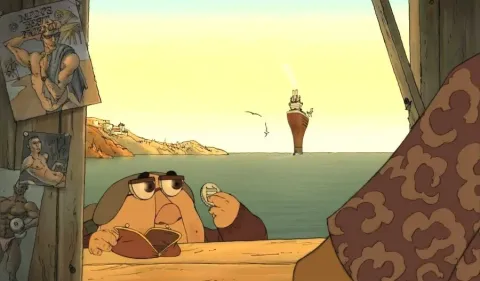 Кадр из фильма Трио из Бельвилля