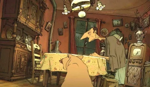 Кадр из фильма Трио из Бельвилля