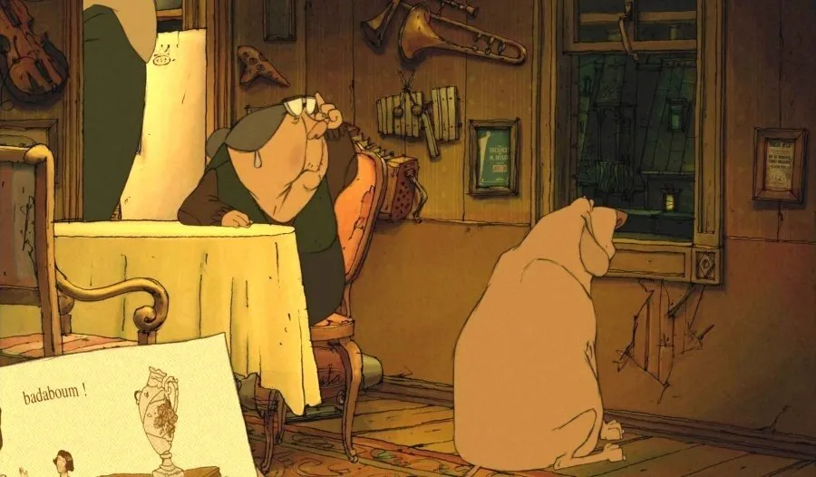 Кадр из фильма Трио из Бельвилля