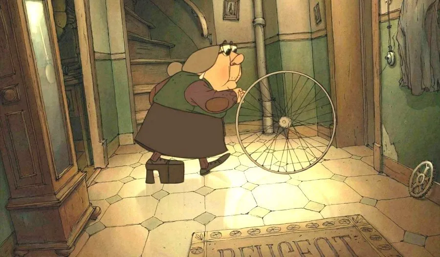 Кадр из фильма Трио из Бельвилля