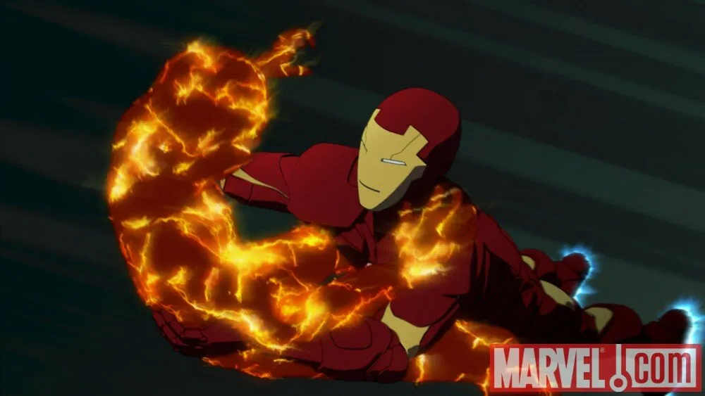 Кадр из фильма Железный человек: Приключения в броне