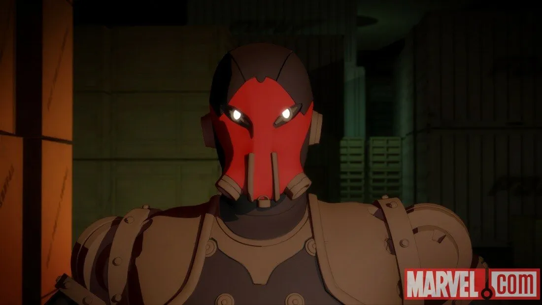 Кадр из фильма Железный человек: Приключения в броне