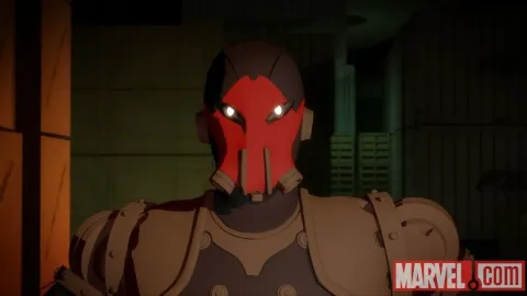 Кадр из фильма Железный человек: Приключения в броне