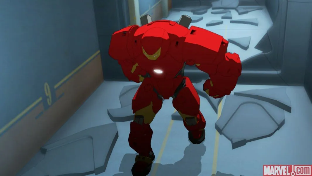 Кадр из фильма Железный человек: Приключения в броне