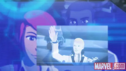 Кадр из фильма Железный человек: Приключения в броне