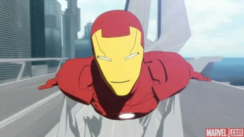 Кадр из фильма Железный человек: Приключения в броне