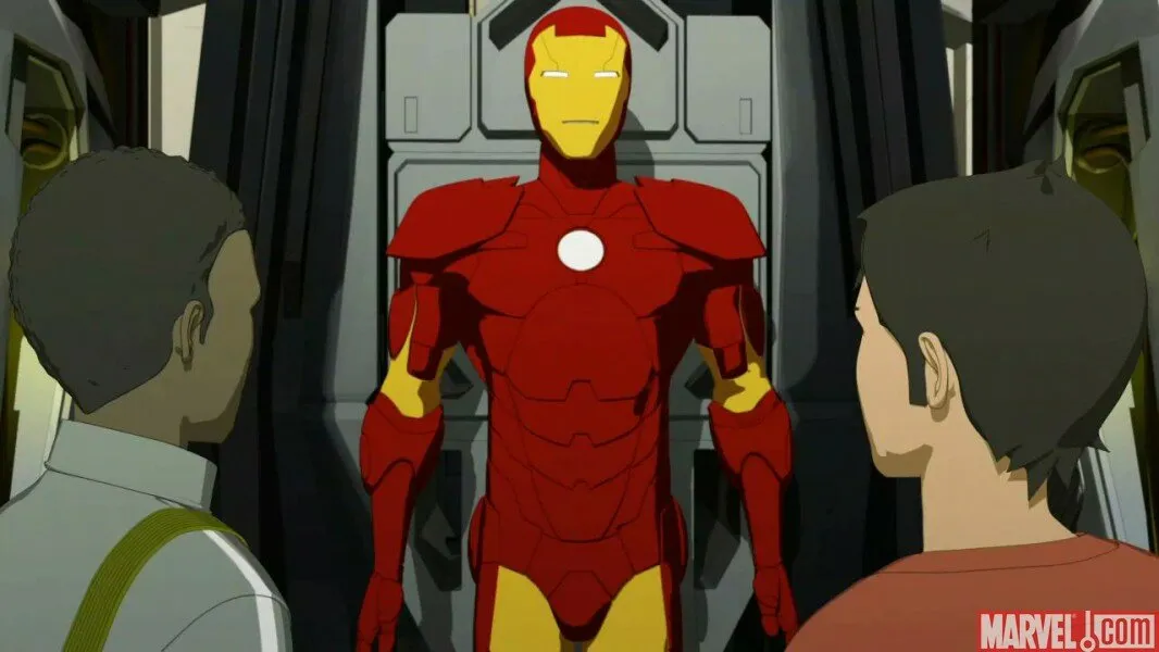 Кадр из фильма Железный человек: Приключения в броне