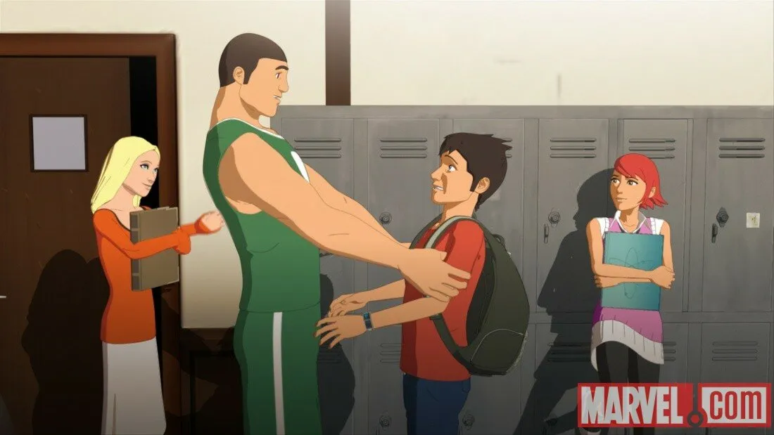 Кадр из фильма Железный человек: Приключения в броне