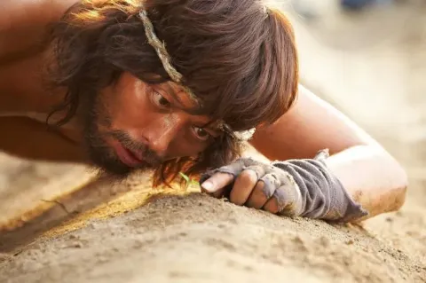 Кадр из фильма Робинзон на Луне