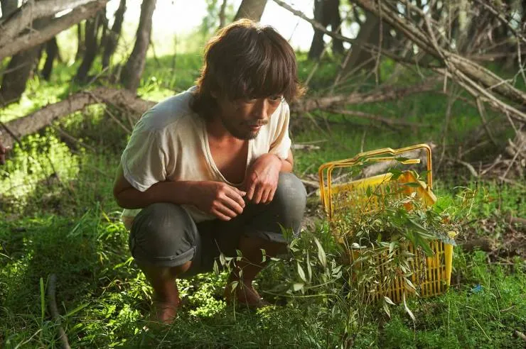 Кадр из фильма Робинзон на Луне