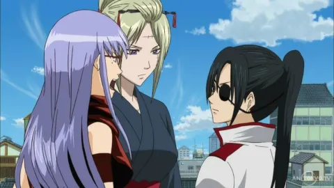 Кадр из фильма Гинтама