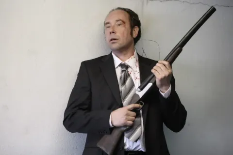 Кадр из фильма Белый как снег