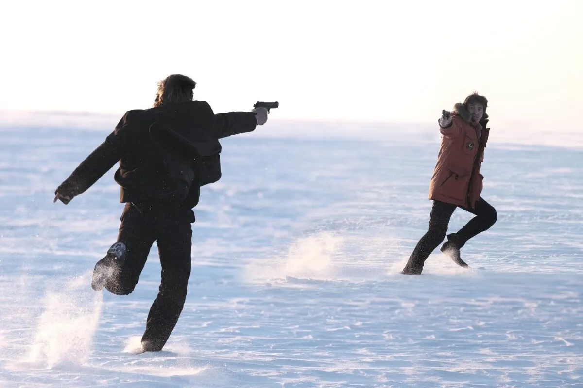 Кадр из фильма Белый как снег