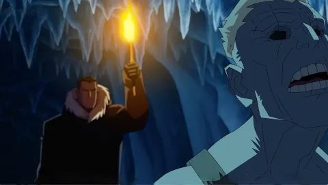 Кадр из фильма Бэтмен: Карающий рок над Готэмом