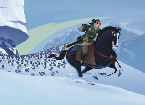 Кадр из фильма Мулан