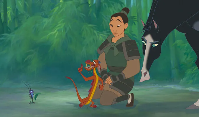 Кадр из фильма Мулан