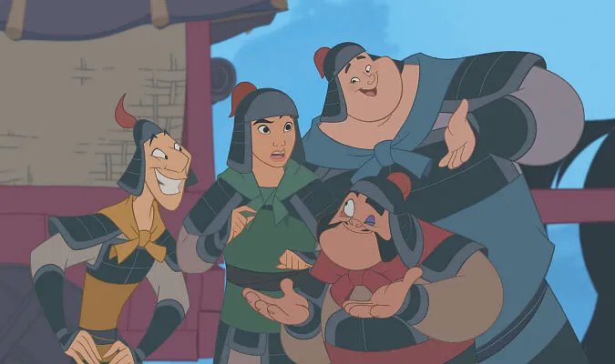 Кадр из фильма Мулан