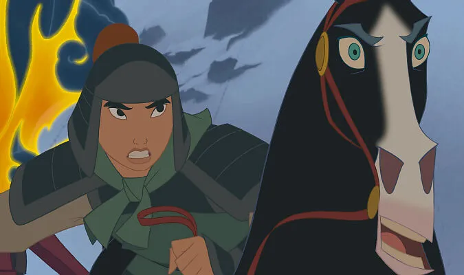 Кадр из фильма Мулан