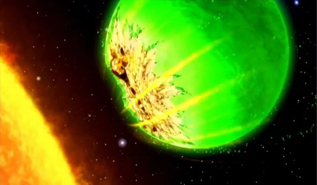 Кадр из фильма Зеленый Фонарь: Изумрудные рыцари