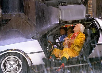 Кадр из фильма Назад в будущее 2