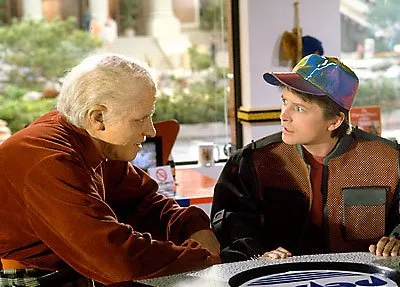 Кадр из фильма Назад в будущее 2