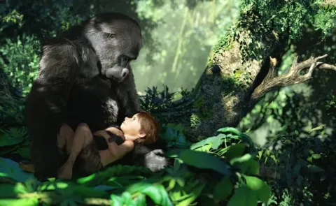 Кадр из фильма Тарзан