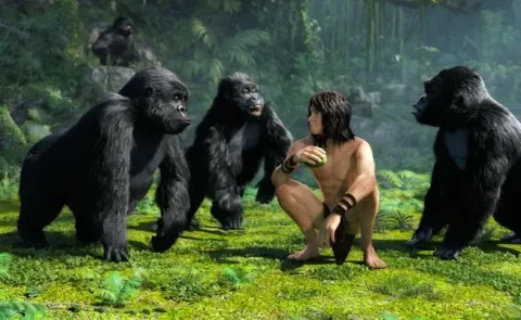 Кадр из фильма Тарзан