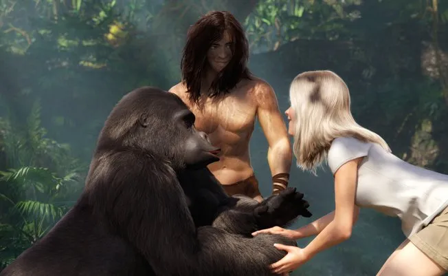 Кадр из фильма Тарзан