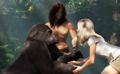 Кадр из фильма Тарзан