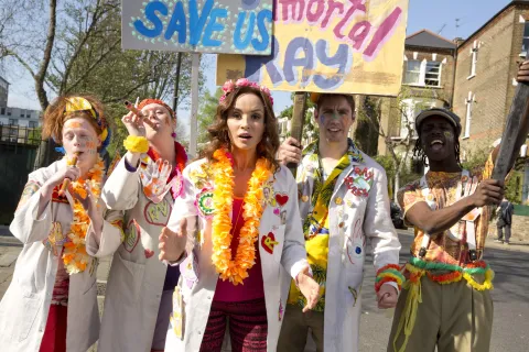 Кадр из фильма Всё могу