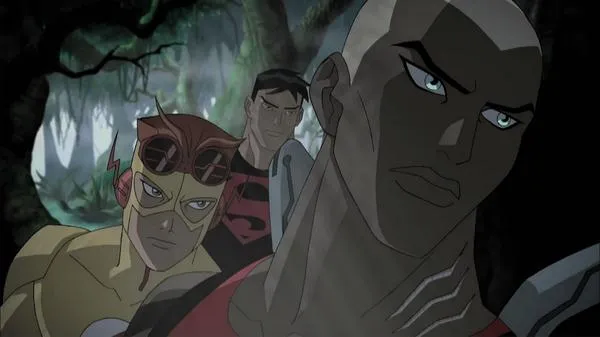 Кадр из фильма Юная Лига Справедливости