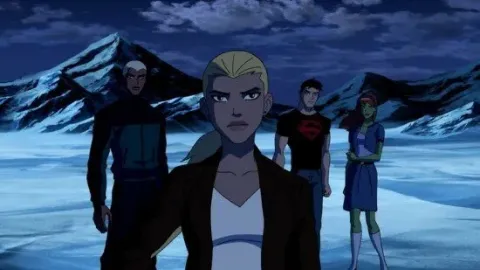 Кадр из фильма Юная Лига Справедливости