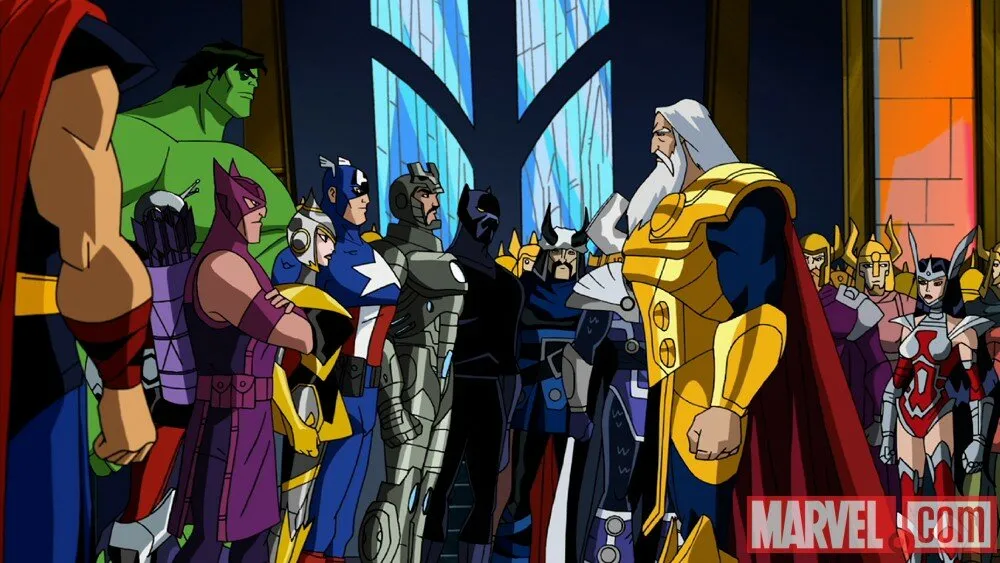 Кадр из фильма Мстители: Величайшие герои Земли