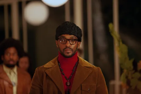 Кадр из фильма Опасная роль Джин Сиберг