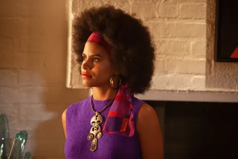 Кадр из фильма Опасная роль Джин Сиберг