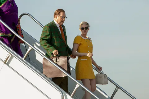 Кадр из фильма Опасная роль Джин Сиберг