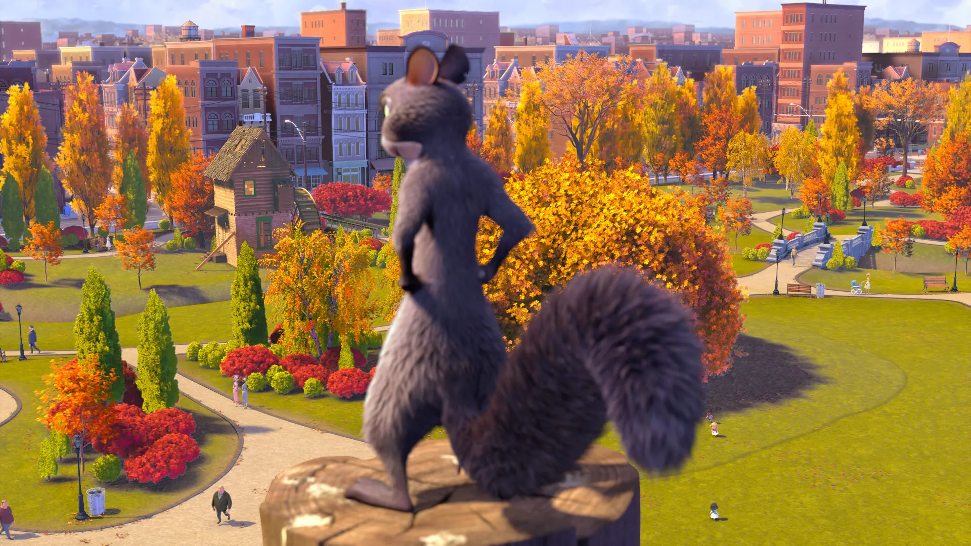 Кадр из фильма Реальная белка