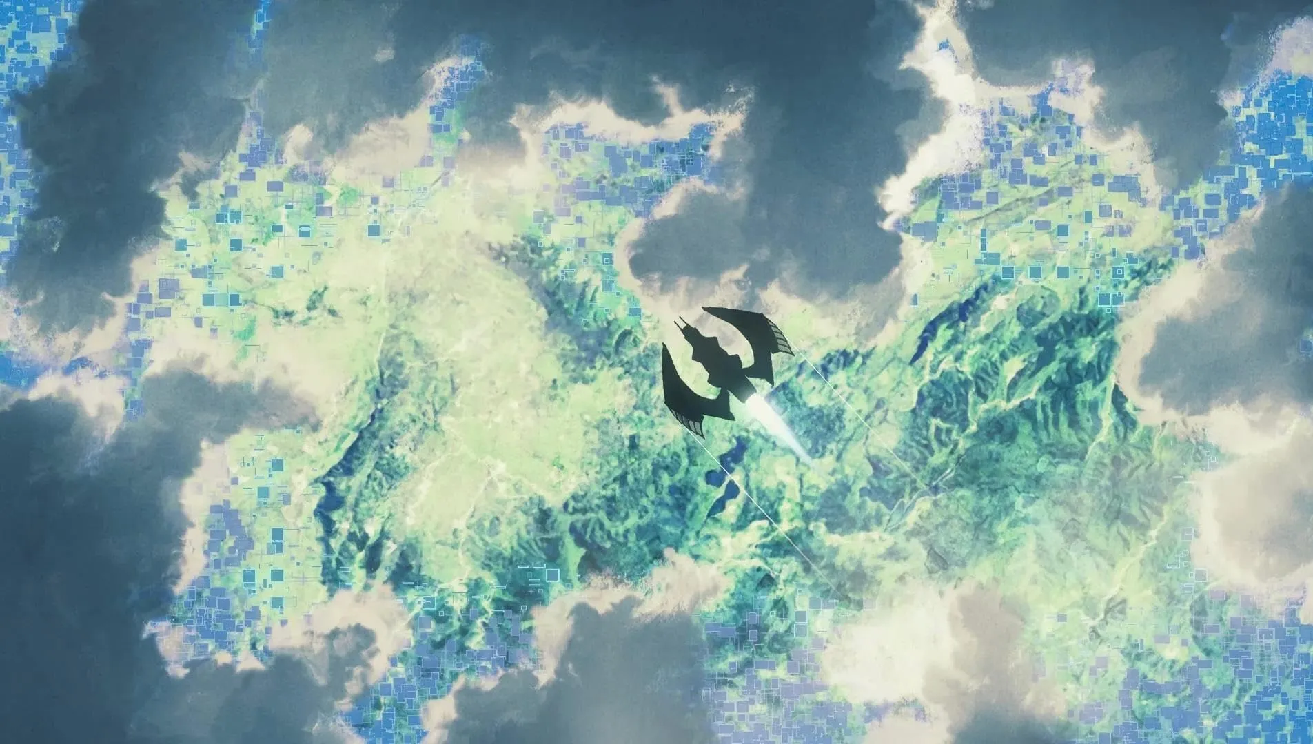 Кадр из фильма Бэтмен-ниндзя против Лиги якудза