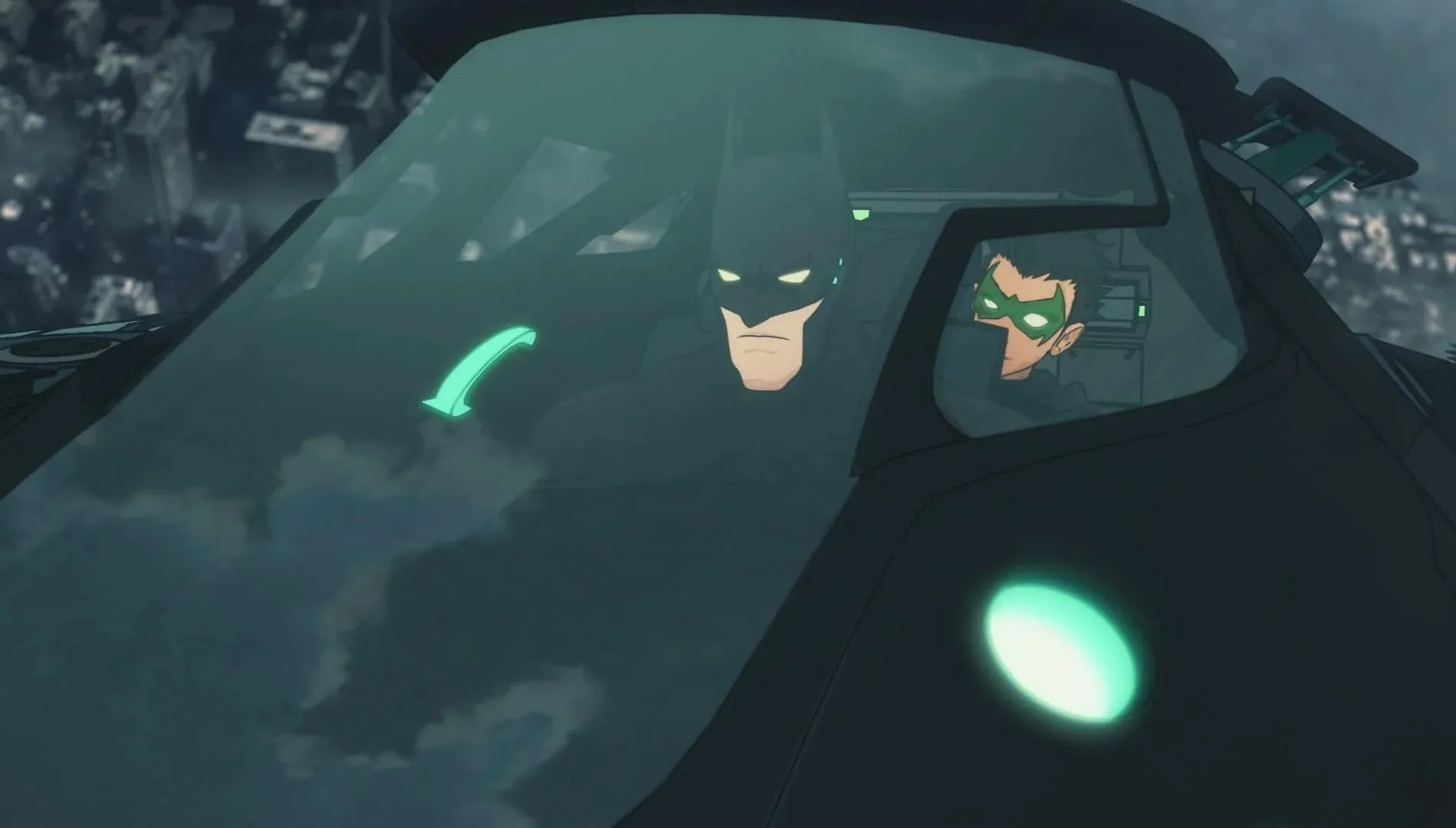 Кадр из фильма Бэтмен-ниндзя против Лиги якудза