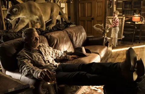 Кадр из фильма Невероятное путешествие мистера Спивета