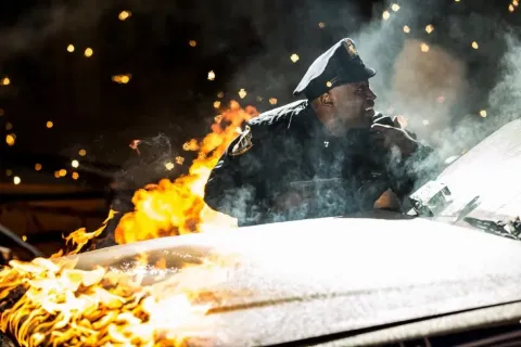 Кадр из фильма Новый Человек-паук: Высокое напряжение