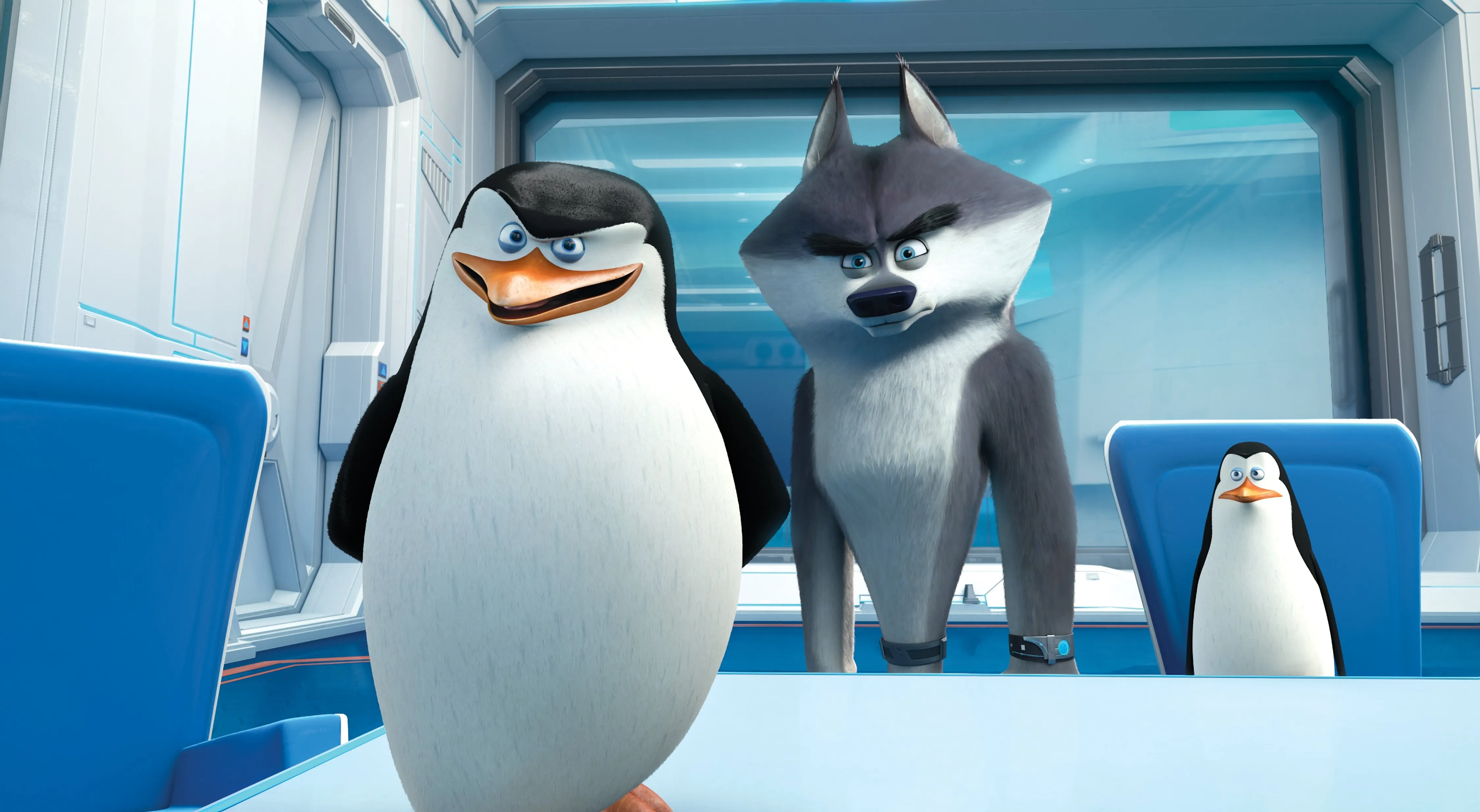 Кадр из фильма Пингвины Мадагаскара