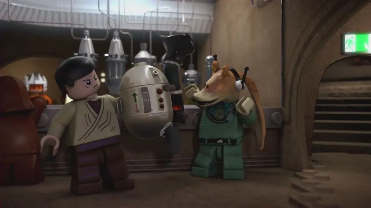 Кадр из фильма Lego Звездные войны: Награда Бомбада