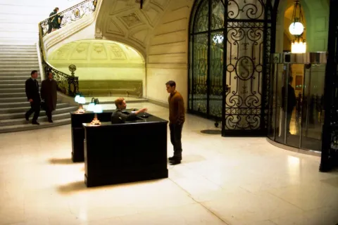 Кадр из фильма Идентификация Борна