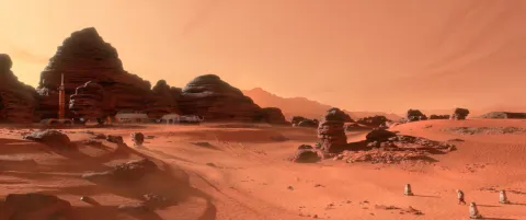 Кадр из фильма Бернард: Миссия Марс